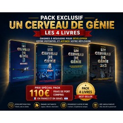 Pack Cerveau de Génie – Les 4 tomes