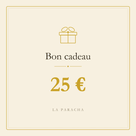 Bon cadeau 25 €