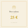 Bon cadeau 25 €