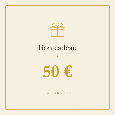 Bon cadeau 50 €