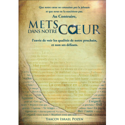 Mets dans notre cœur –  Un guide lumineux sur l’amour du prochain