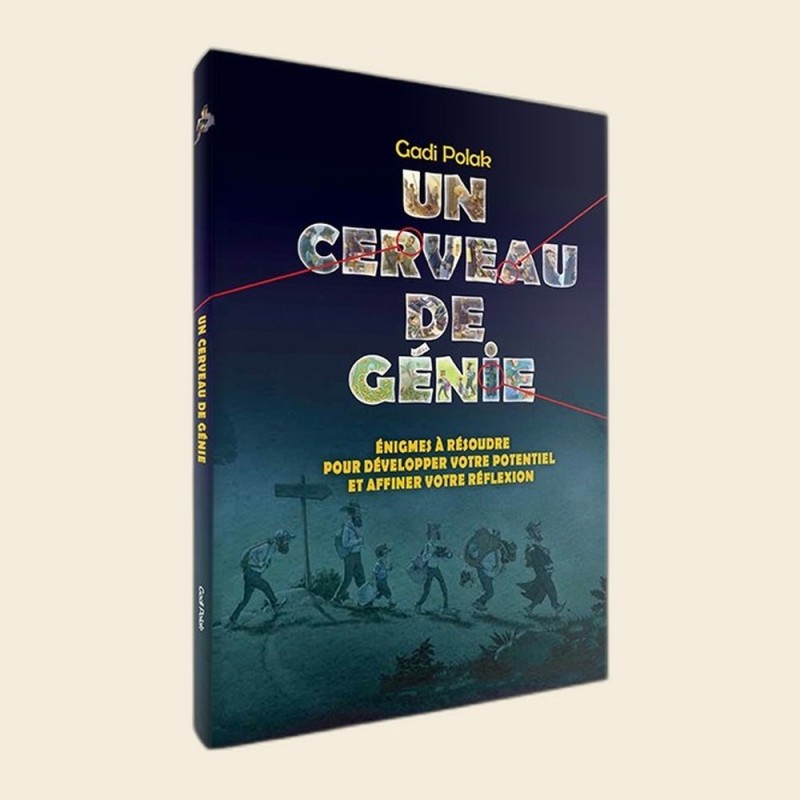 Un cerveau de génie – 15 énigmes illustrées pour affûter ta logique (Tome 1)