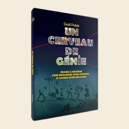 Un cerveau de génie – 15 énigmes illustrées pour affûter ta logique (Tome 1)