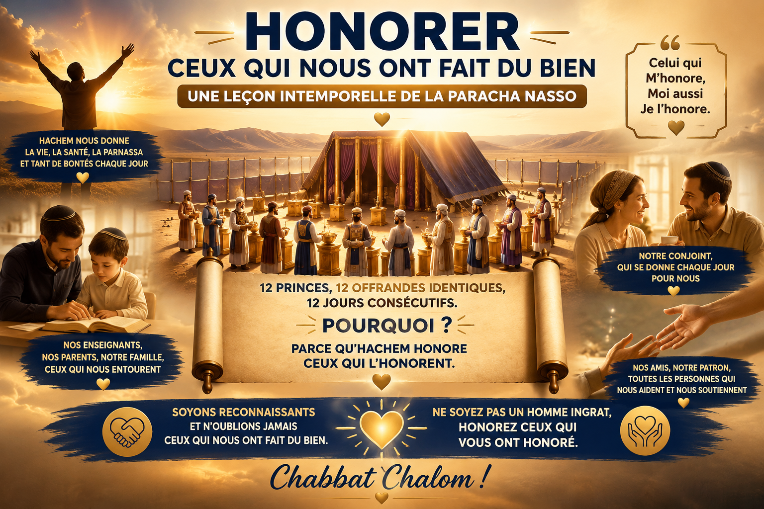 Honorer ceux qui nous ont fait du bien 🙏
