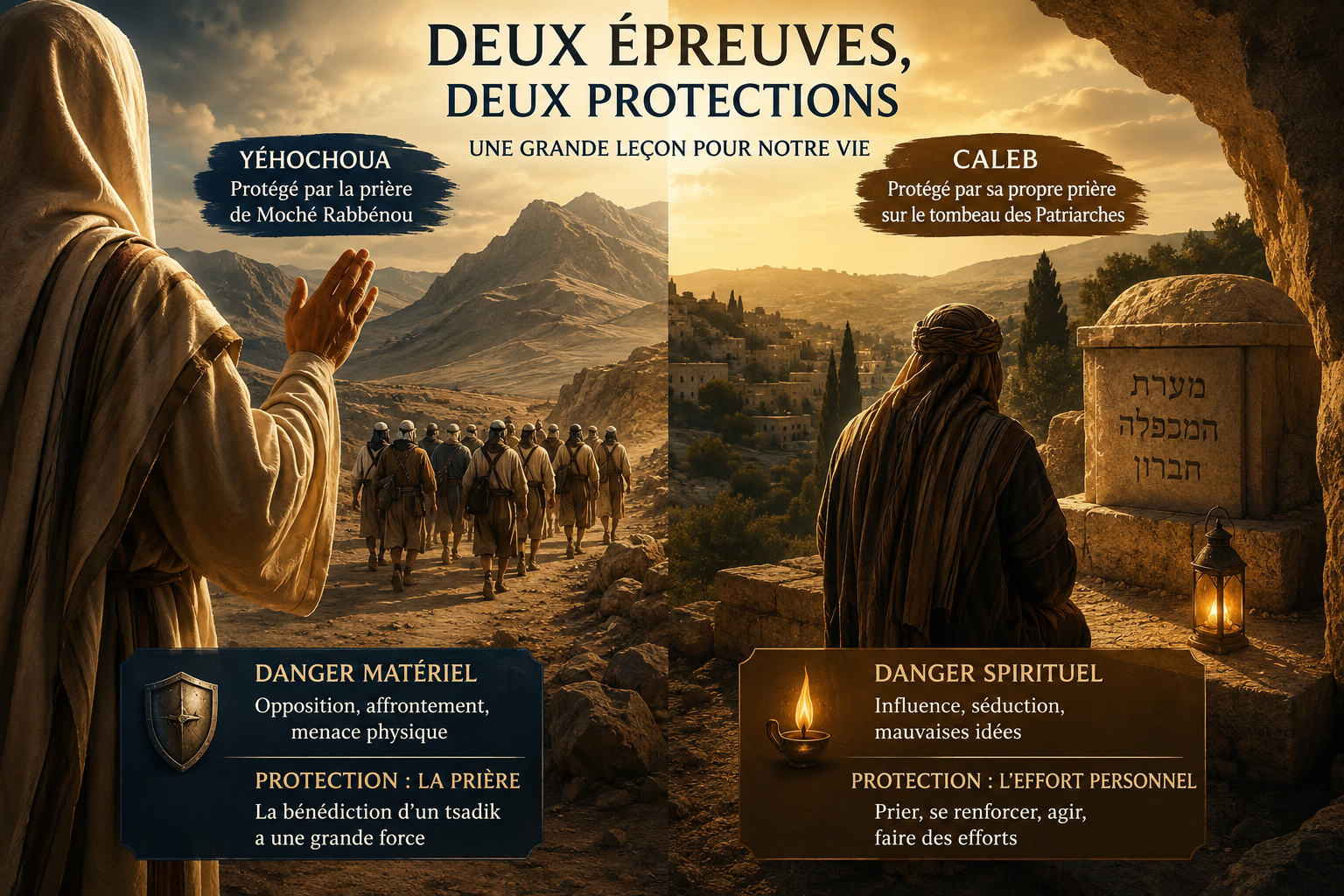 Pourquoi Caleb et Yéhochoua n’ont-ils pas réagi de la même manière ? 🕵️‍♂️🏞️